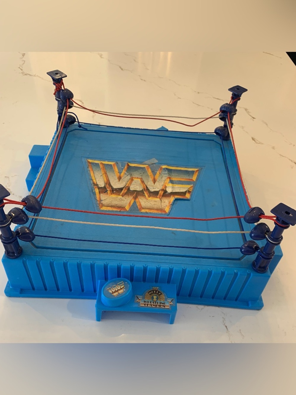 Vintage WWF  Wrestlemania  Ring 1990’s 14.5”